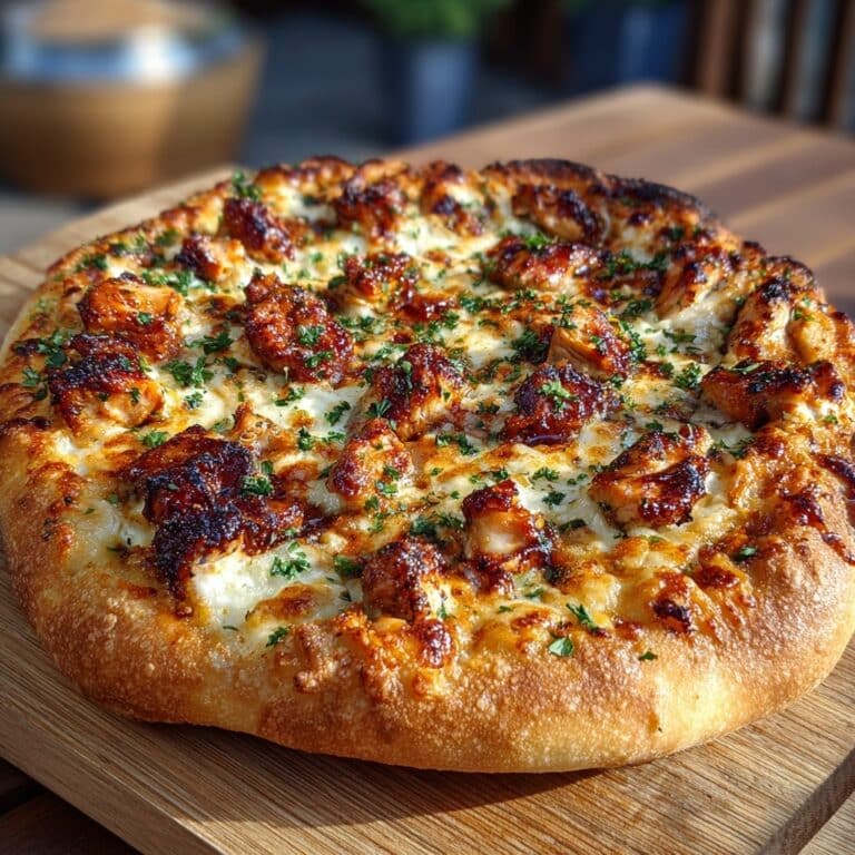 Hot Honey Garlic Bread Pizza Recipe