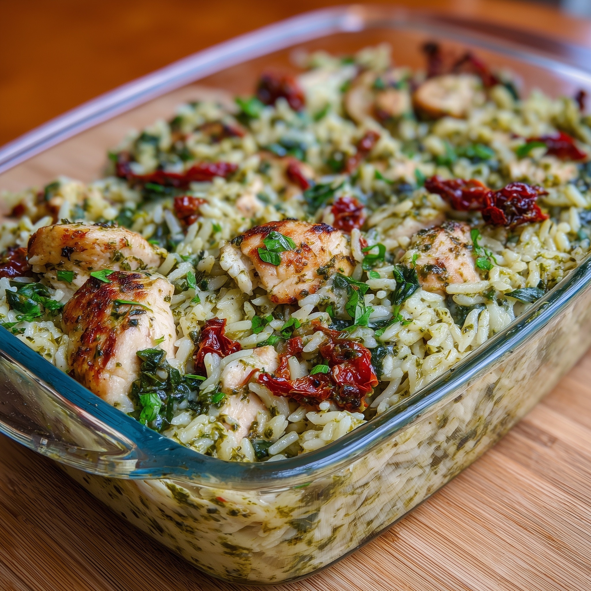 Make-Ahead Creamy Chicken and Rice (One-Pan) Recipe - Recipe Image