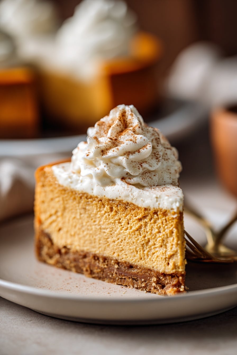 White Pumpkin Pie with White Chocolate Recipe - Recipe Image