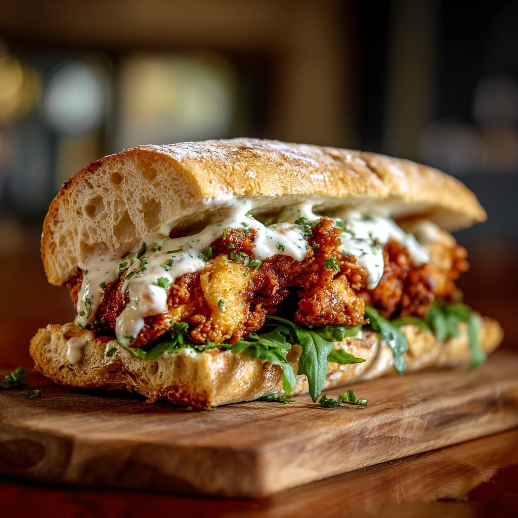 Crispy Chicken Caesar Sandwich Recipe - Recipe Image