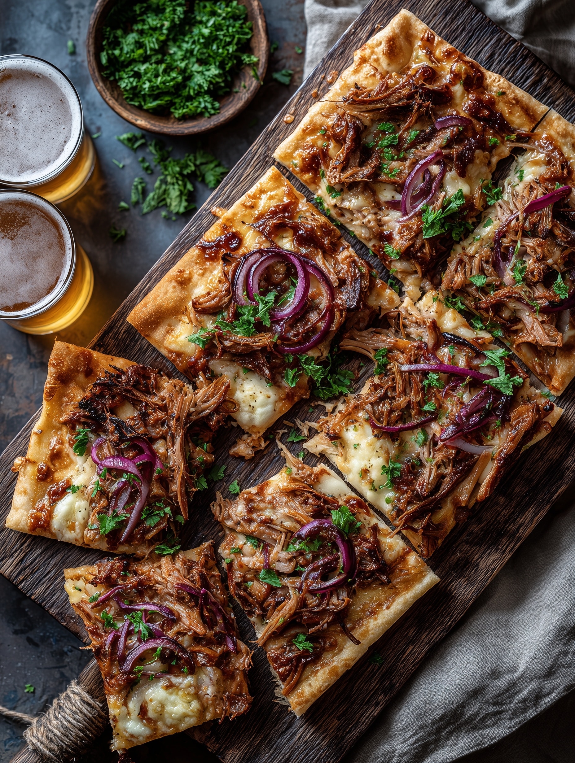 Hot Honey Flatbread Pizza Recipe - Recipe Image