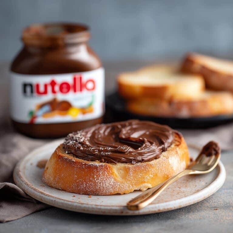 Homemade Nutella Spread Recipe