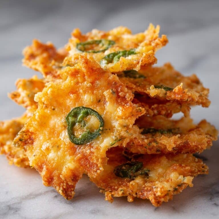 Crispy Jalapeño Cheese Chips Recipe