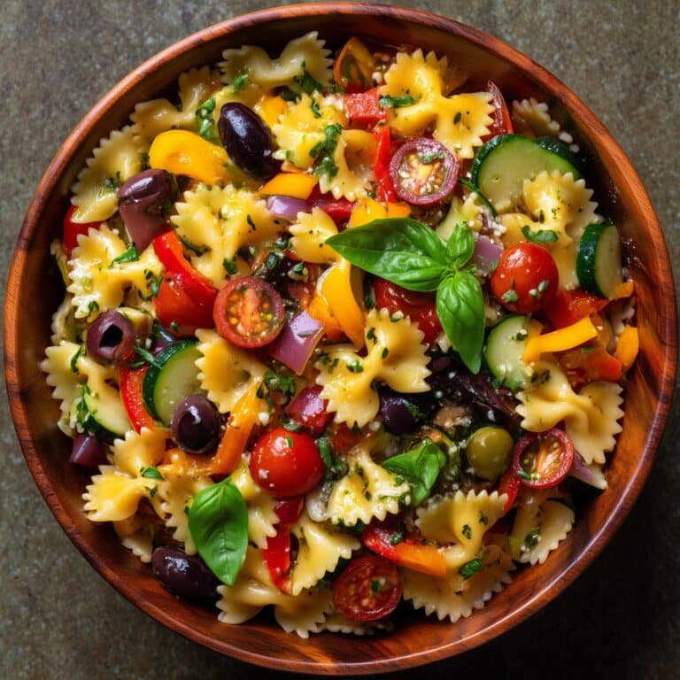 Vegan Tzatziki Pasta Salad Recipe