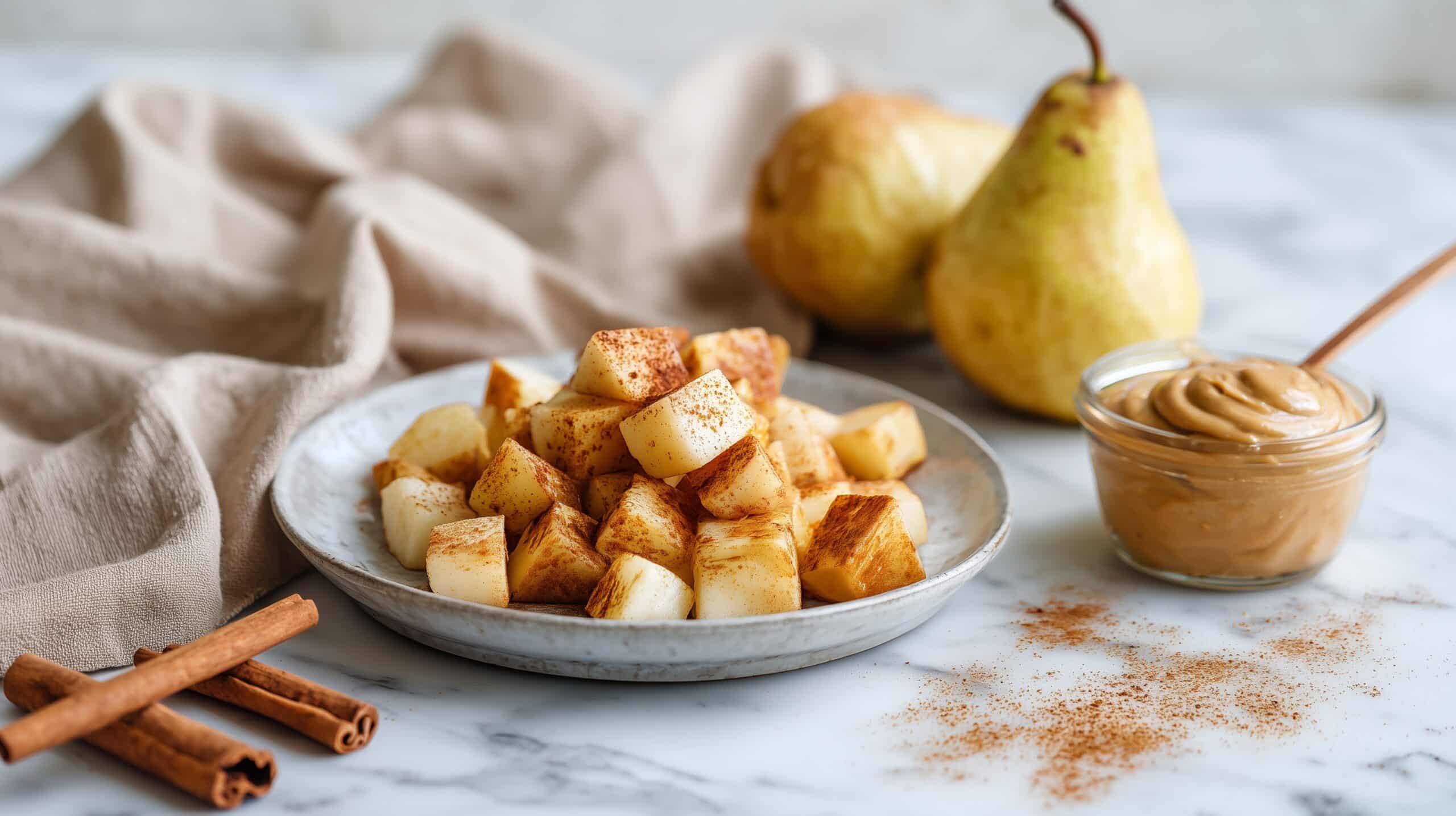 Air Fryer Cinnamon Sugar Apples Recipe - Recipe Image