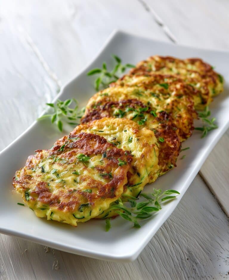 Crispy Vegetable Pancakes Recipe