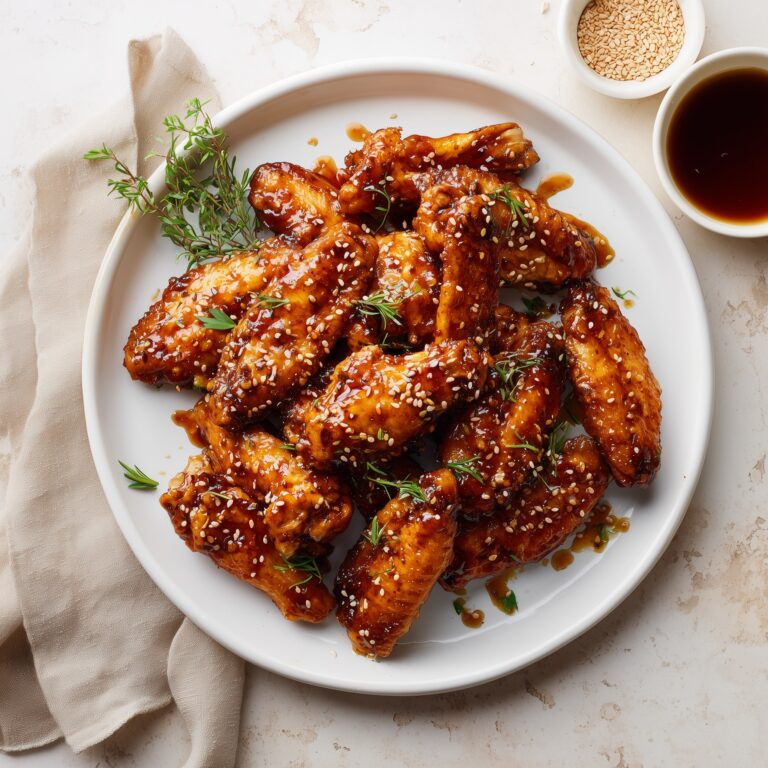 Crispy Air Fryer Chinese Chicken Wings Recipe