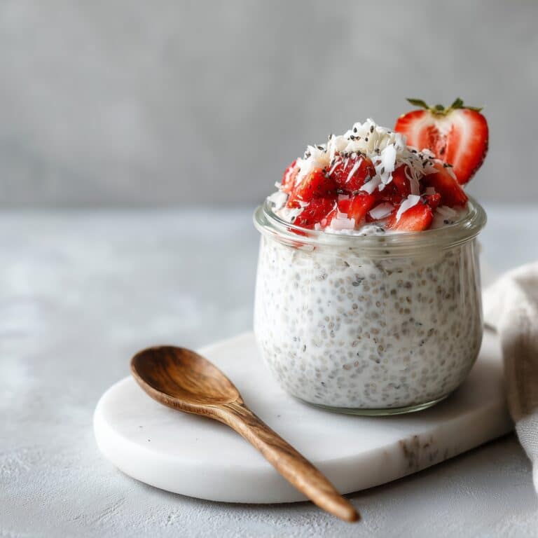 Chocolate Strawberry Overnight Oats Recipe