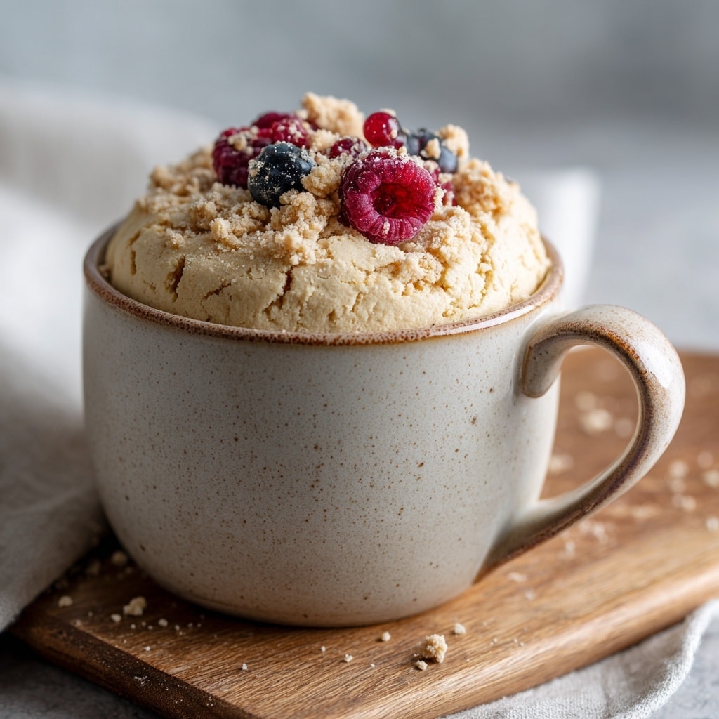 Keto Cheesecake in a Mug Recipe - Recipe Image