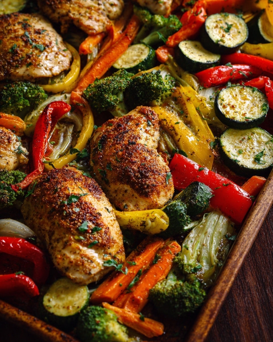 One-Pan Balsamic Chicken with Garlic and Tomatoes Recipe - Recipe Image