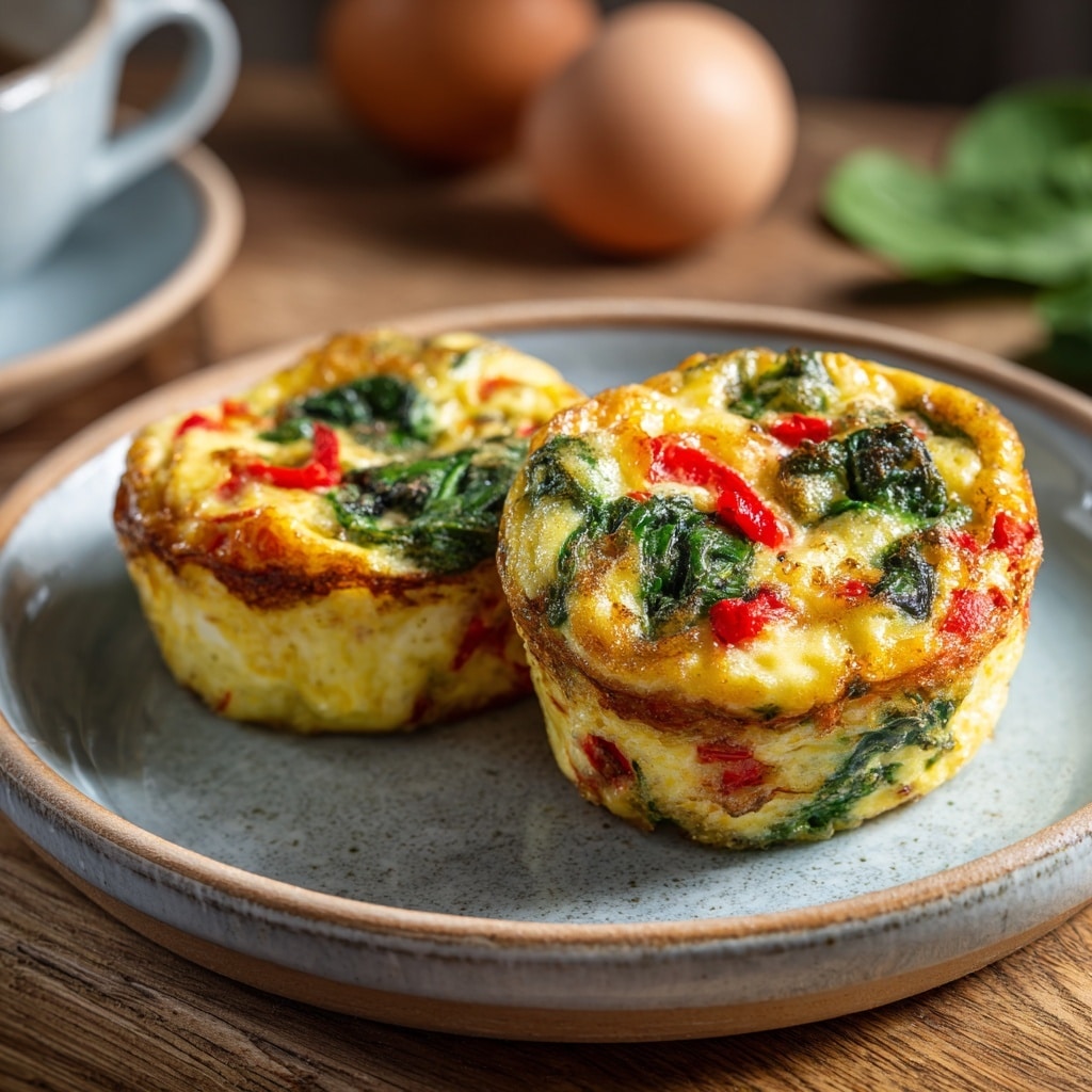 Creamy Cottage Cheese Egg Bites with Veggies Recipe - Recipe Image