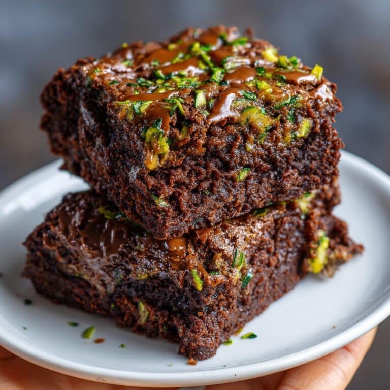 Healthy Zucchini Brownies Recipe