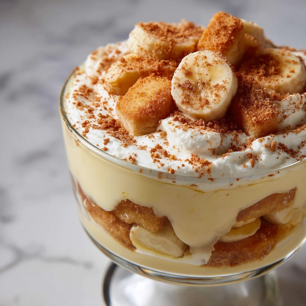 Banana Pudding Tiramisu with Caramel Recipe - Recipe Image