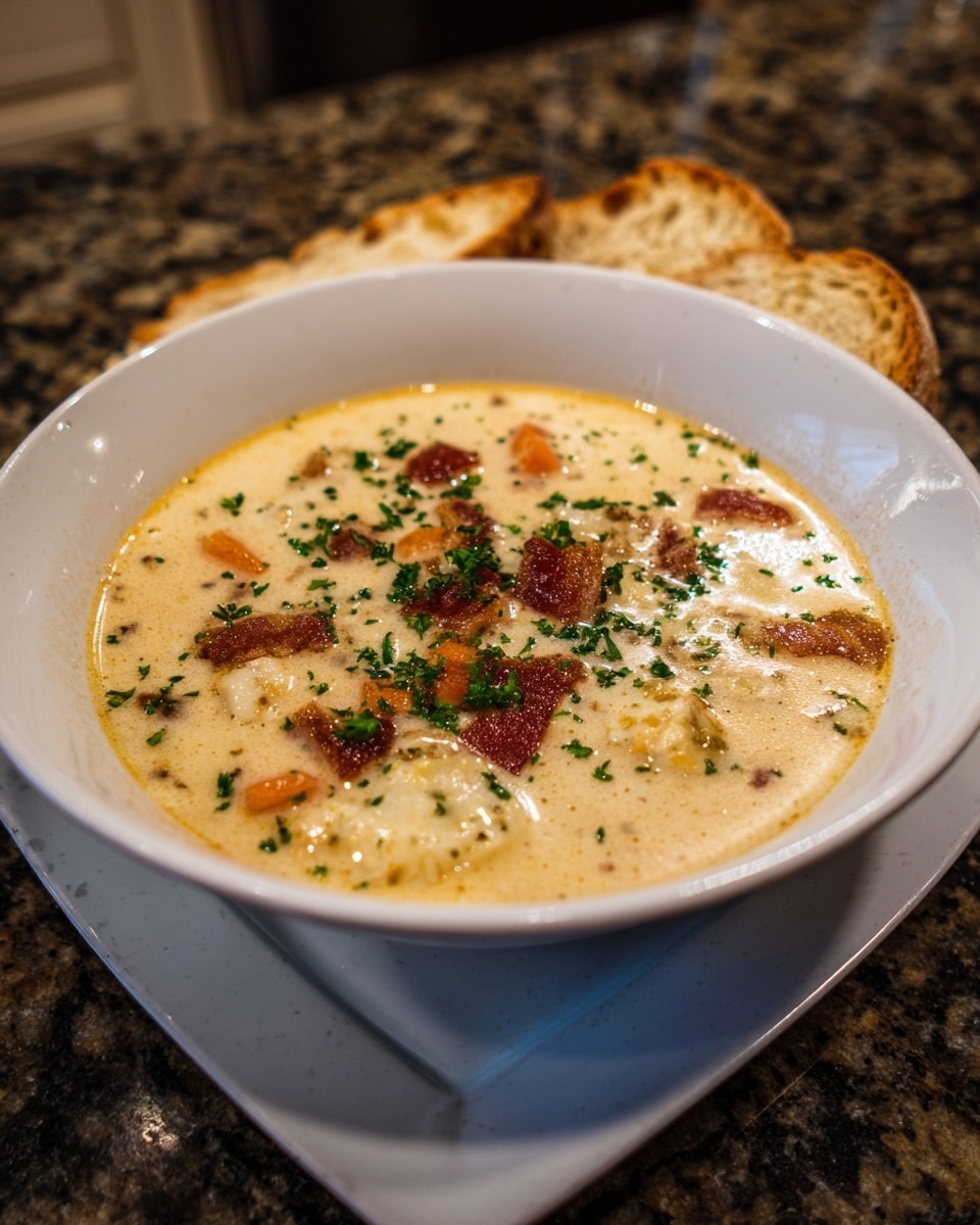 Country French Garlic Soup Recipe - Recipe Image