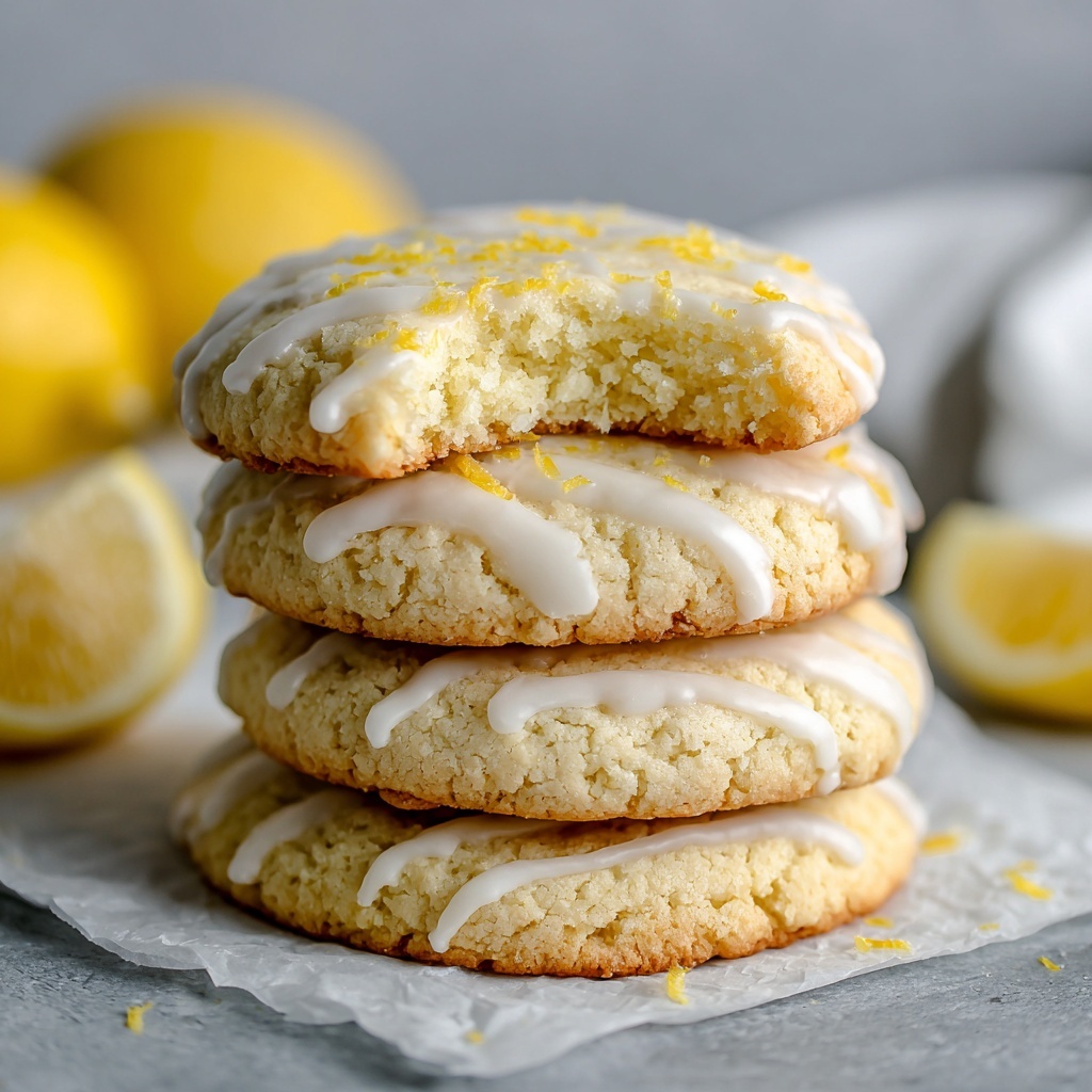 Lemon Crinkle Cookies Recipe - Recipe Image