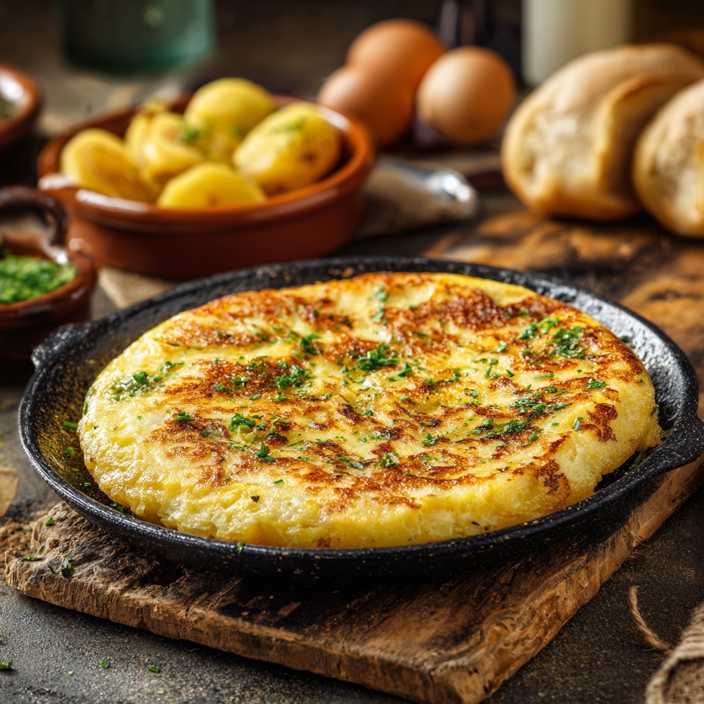 5-Ingredient Spanish Omelette Recipe - Recipe Image