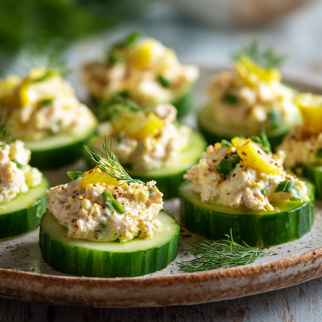 Everything Bagel Cucumber Bites Recipe - Recipe Image