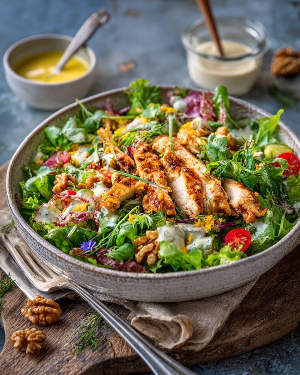 Buffalo Chicken Salad Recipe - Recipe Image
