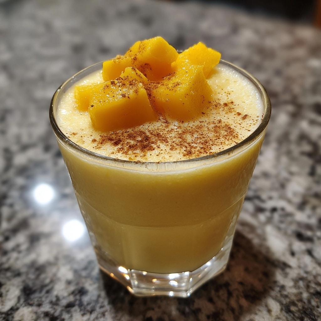 Tropical Pineapple-Orange Yogurt Smoothie Recipe - Recipe Image