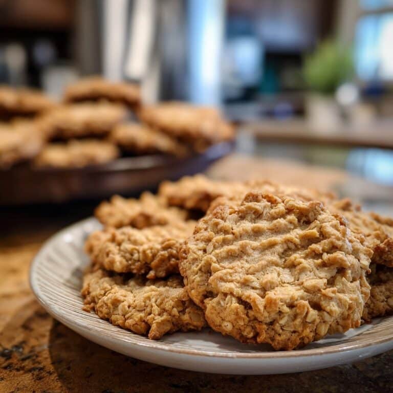 Crunchy Oatmeal Biscuits Recipe