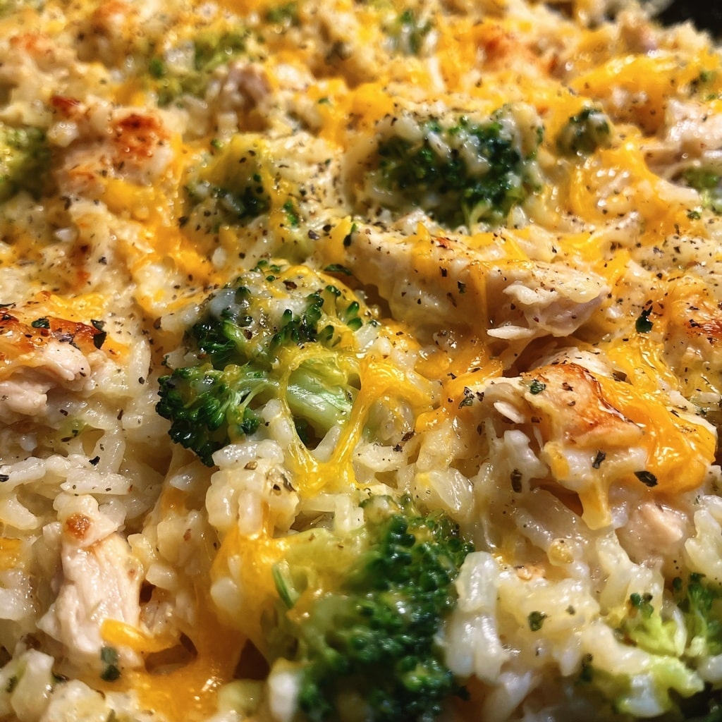 Broccoli and Cauliflower Rice Chicken Casserole Recipe - Recipe Image