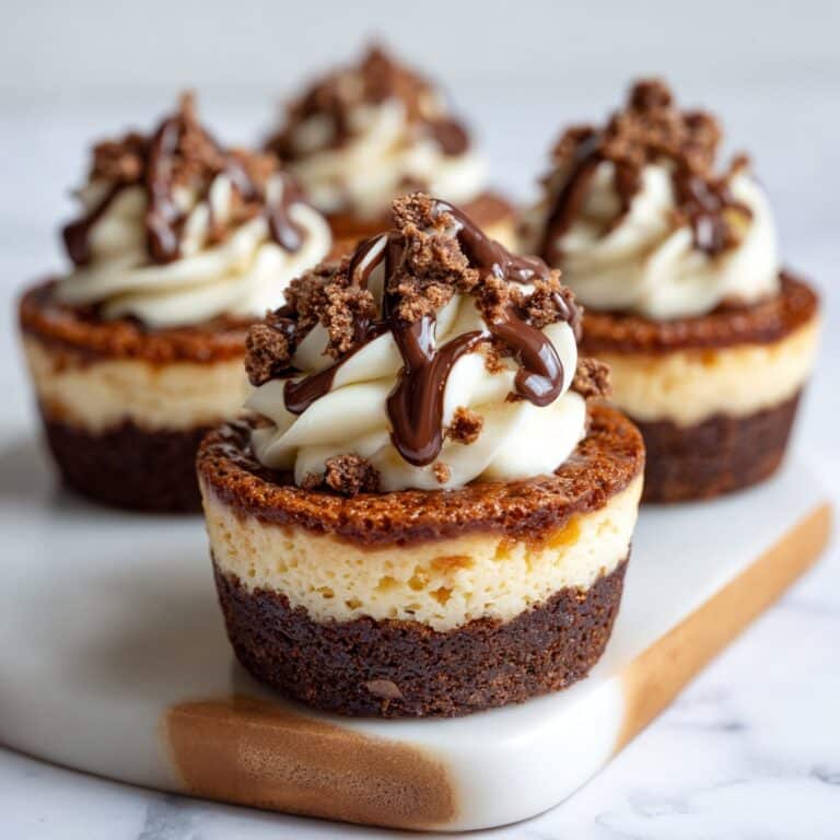 Mini Chocolate Cheesecake Bites Recipe