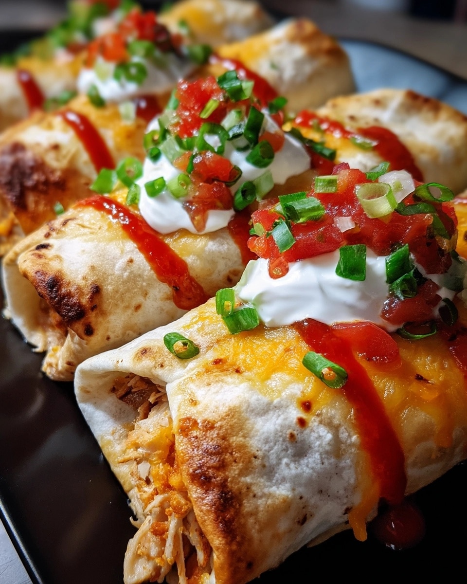 Crispy Jalapeño Popper Chicken Taquitos Recipe - Recipe Image