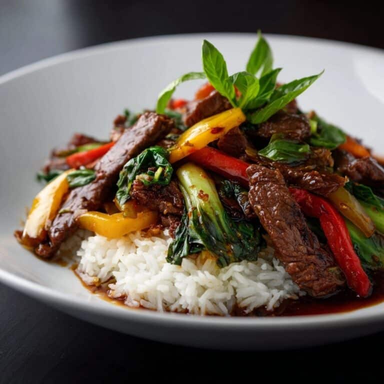 Pad Kra Pao (Thai Basil Stir-Fry) Recipe
