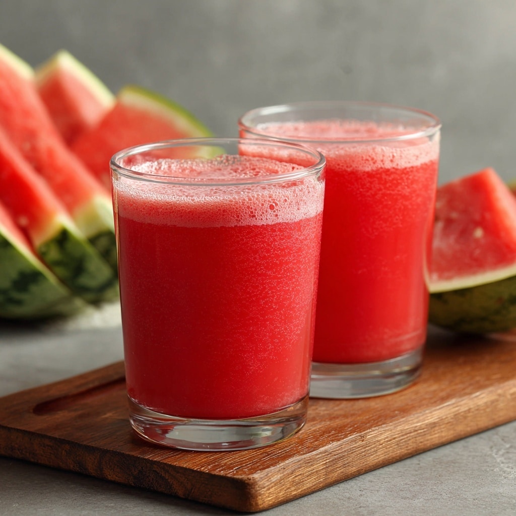 Refreshing Watermelon Smoothie Recipe - Recipe Image