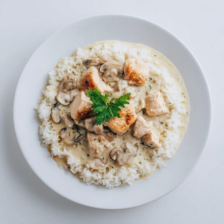 Creamy Chicken Rice Bowl Recipe