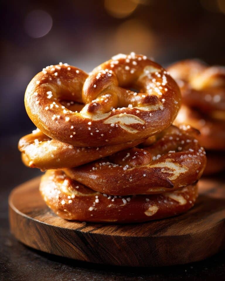 Soft and Chewy Pretzel Delights Recipe