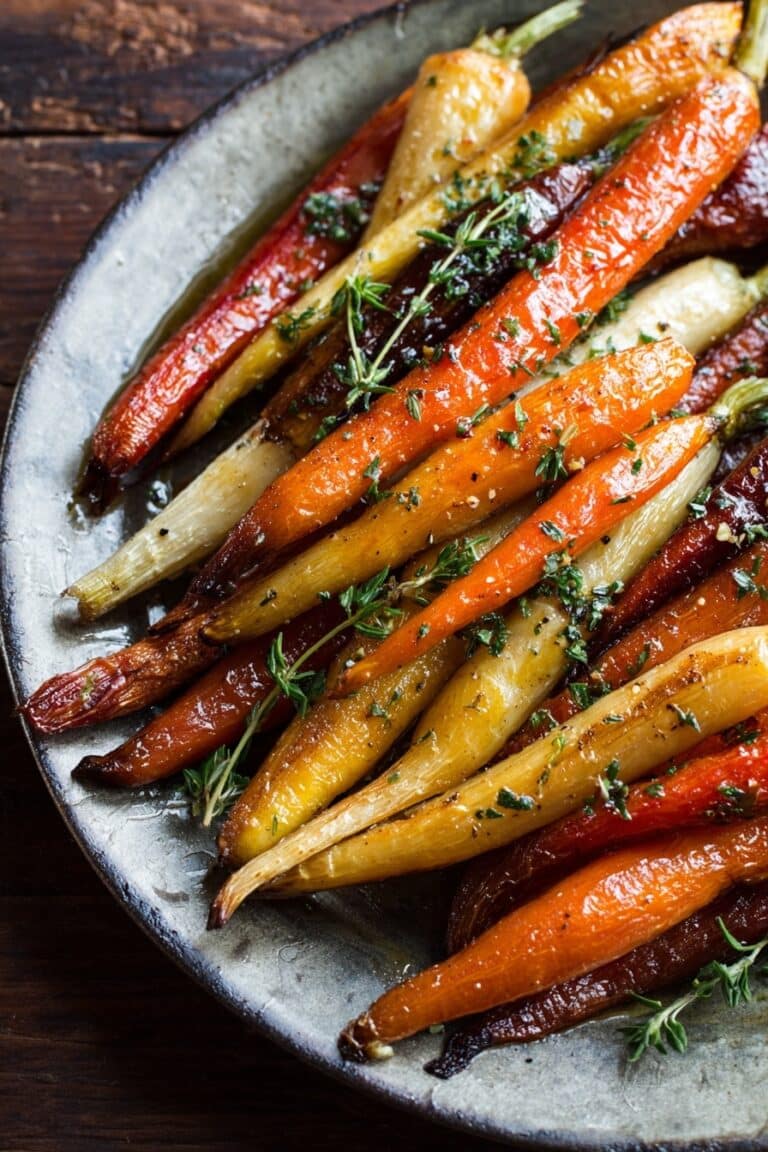 Carrot Ribbons with Rosemary Butter Recipe