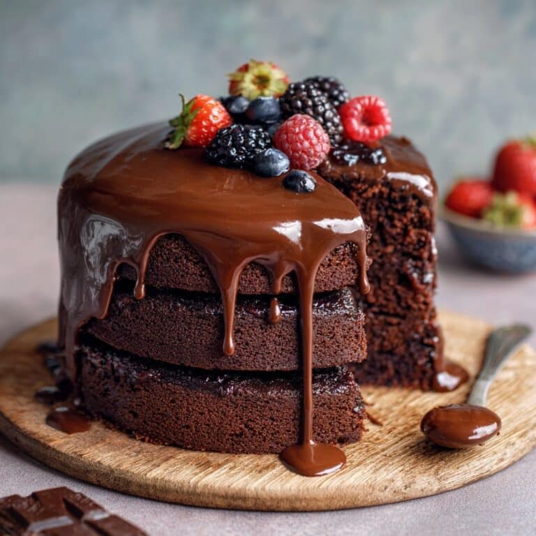Rich and Moist Chocolate Depression Cake Recipe
