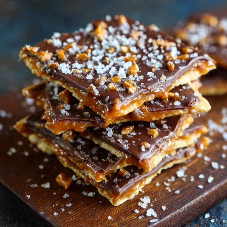 Amish Crack Candy (Saltine Toffee) Recipe