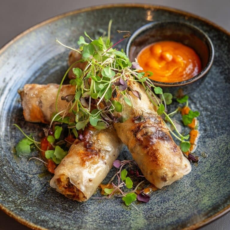 Thai Basil Beef Rolls Recipe