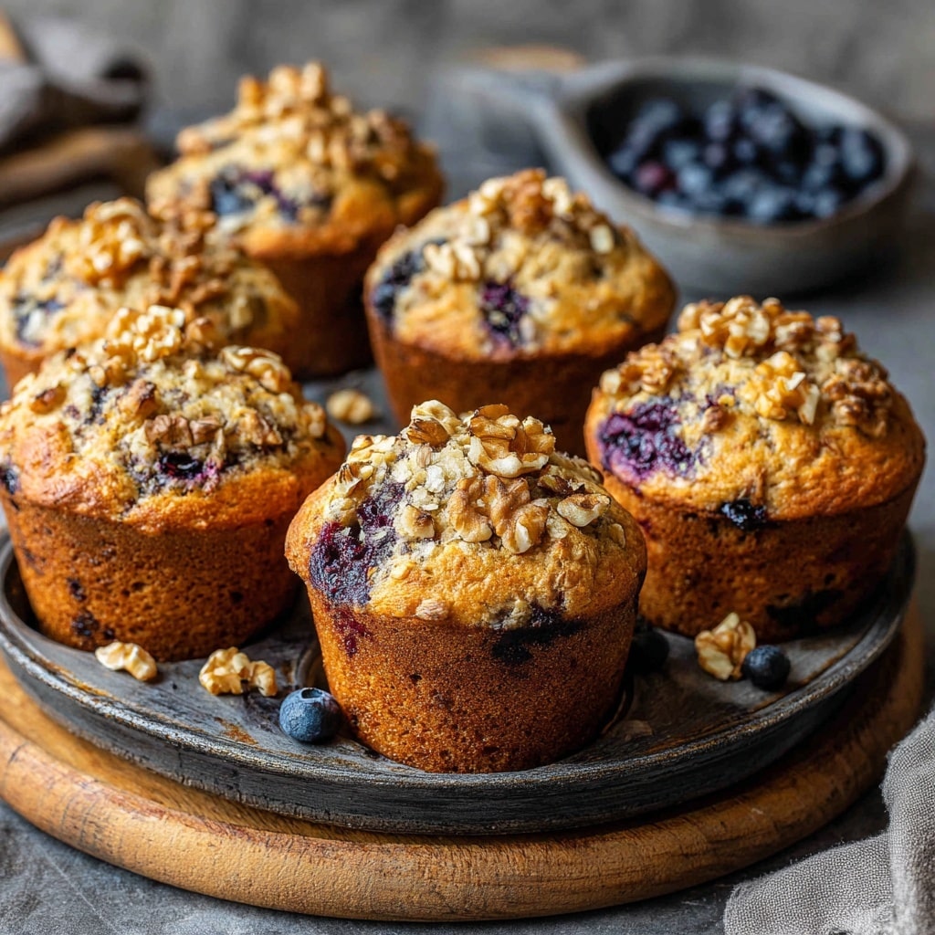 Blueberry Protein Muffins Recipe - Recipe Image