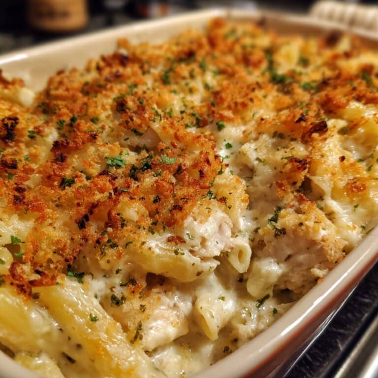 Garlic Parmesan Pasta Bake Recipe