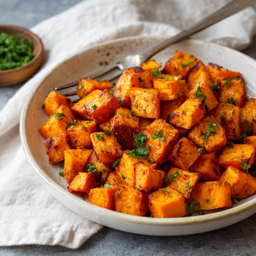 Roasted Sweet Potatoes Crispy: The Ultimate Guide to Perfect Crispy Sweet Potatoes Recipe - Recipe Image