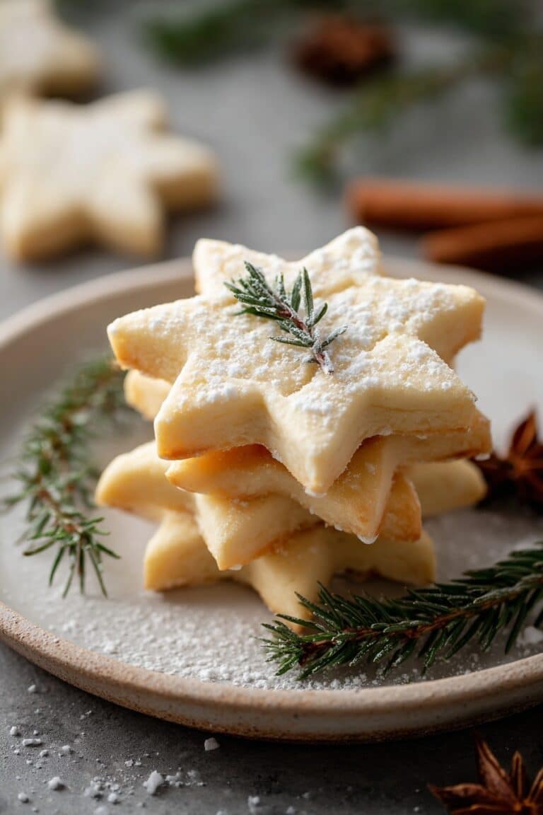 Festive Melting Moments Butter Cookies Recipe