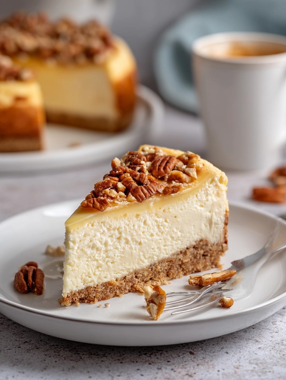 Vanilla Bean Brown Butter Cheesecake Recipe - Recipe Image
