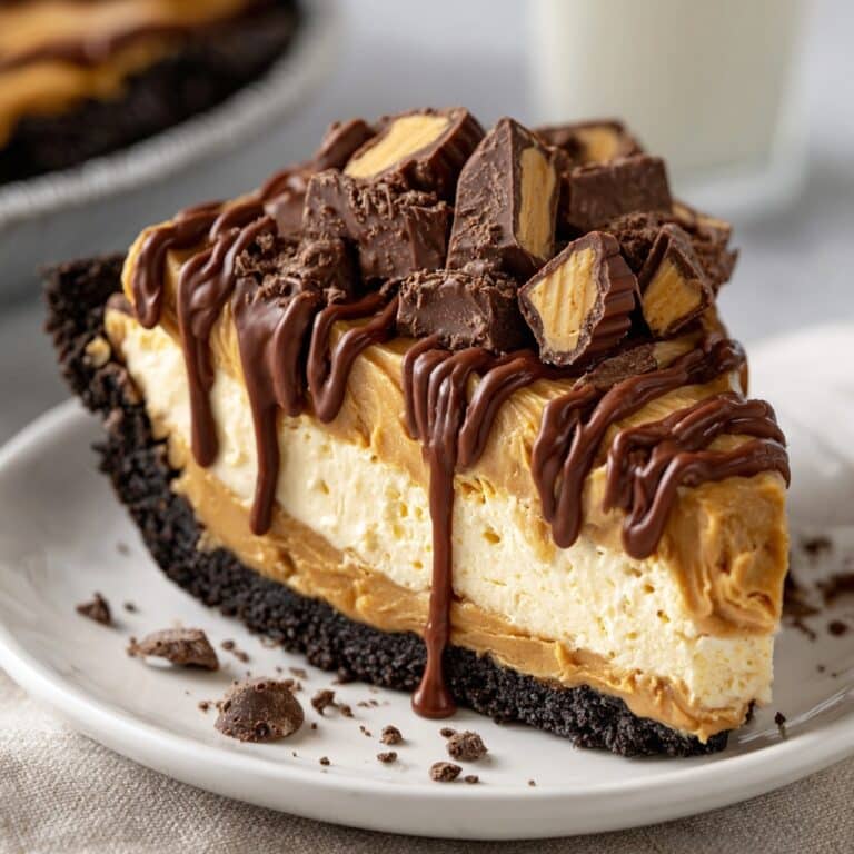 Giant Reese’s Peanut Butter Cup Pie Recipe