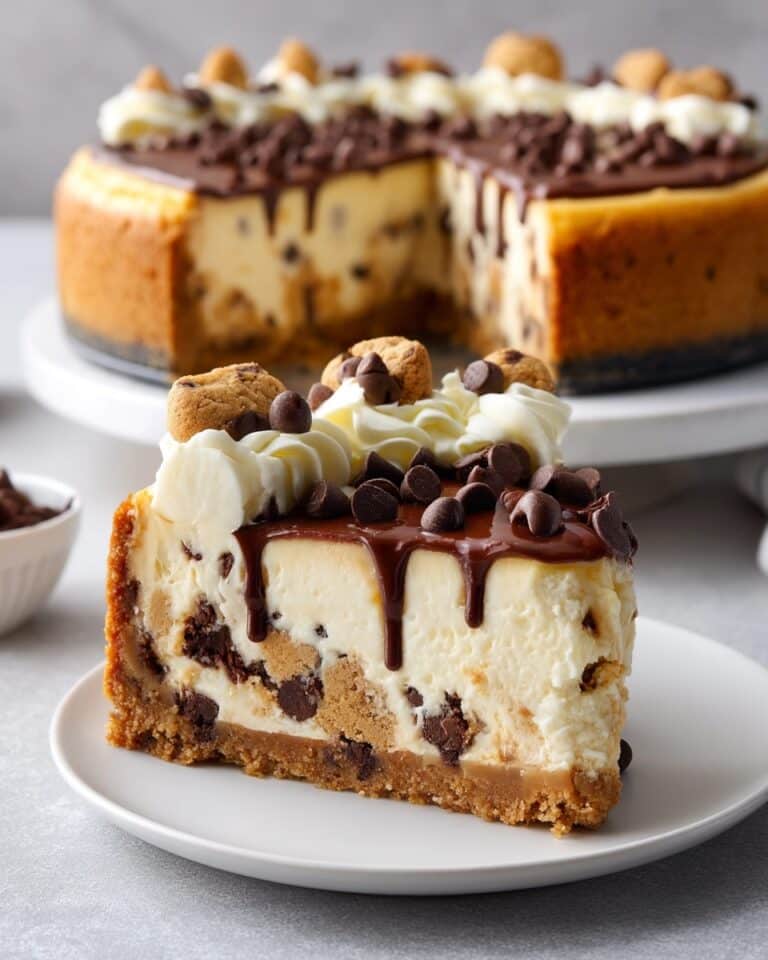 No-Bake Chocolate Chip Cheesecake Recipe