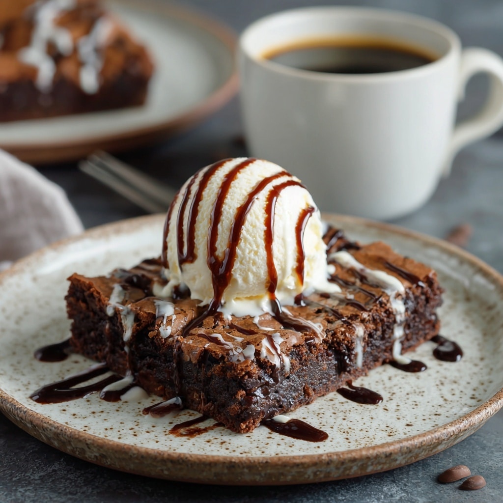 Decadent Hot Fudge Brownie Bread Recipe - Recipe Image