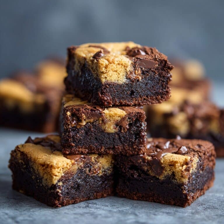 Layered Broonie: A Delicious Combination of Brownie and Cookie Recipe