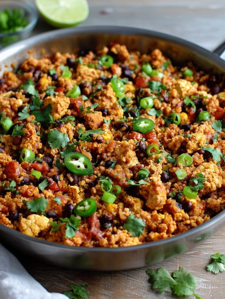 Spanish Cauliflower Rice Recipe