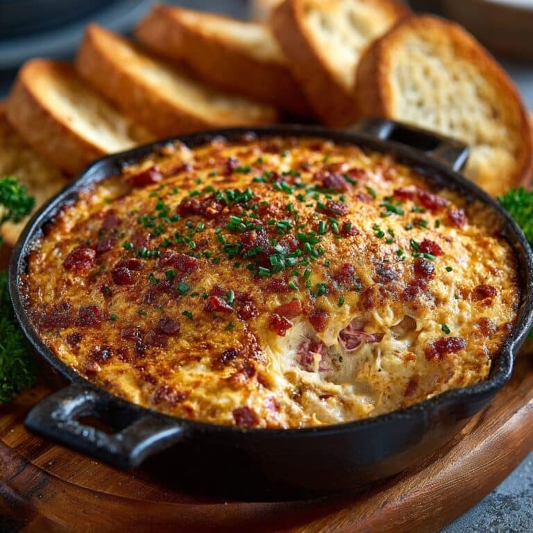 Creamy Bruschetta Dip with Tomatoes, Basil, and Balsamic Glaze Recipe