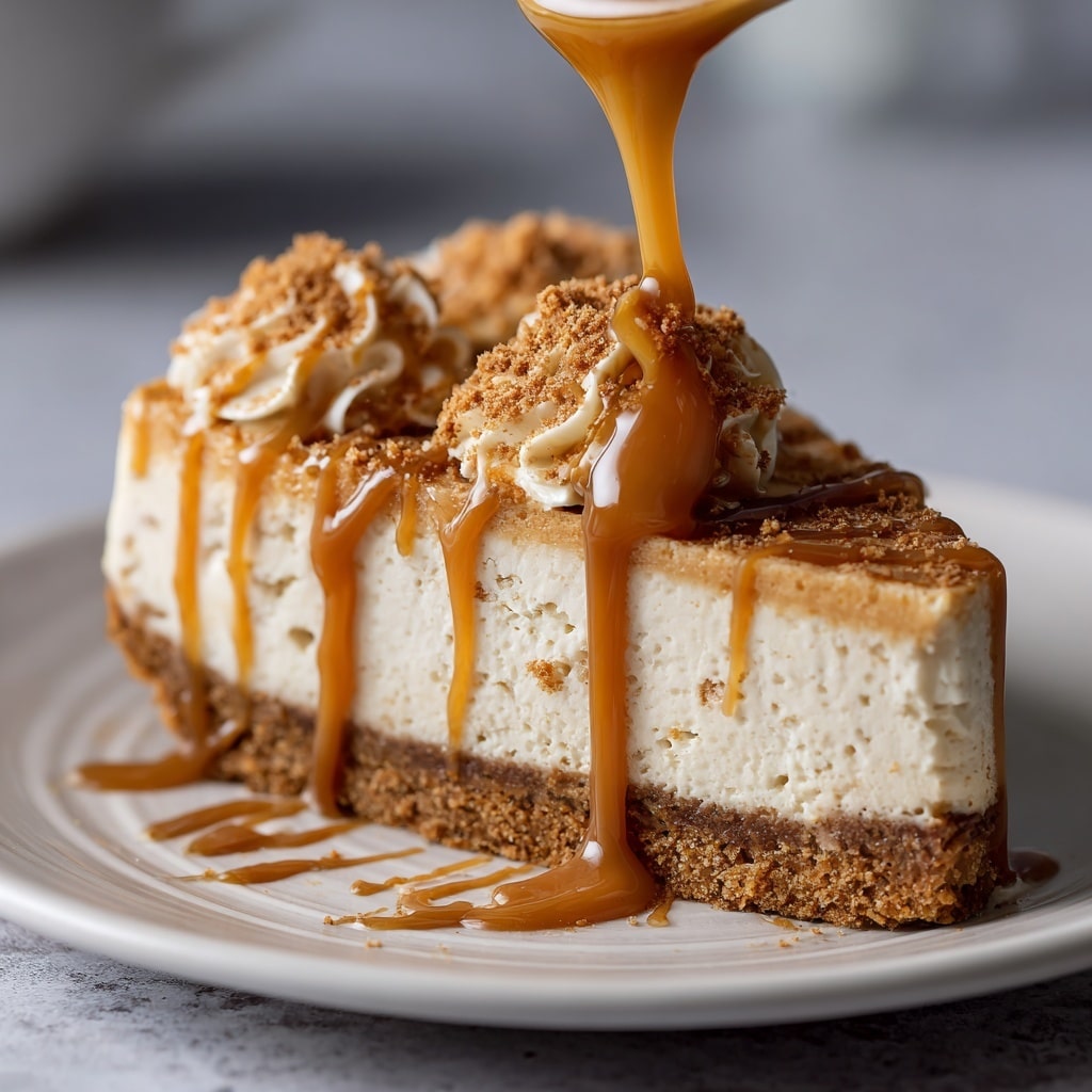 Loaded Butterscotch Cheesecake Recipe - Recipe Image