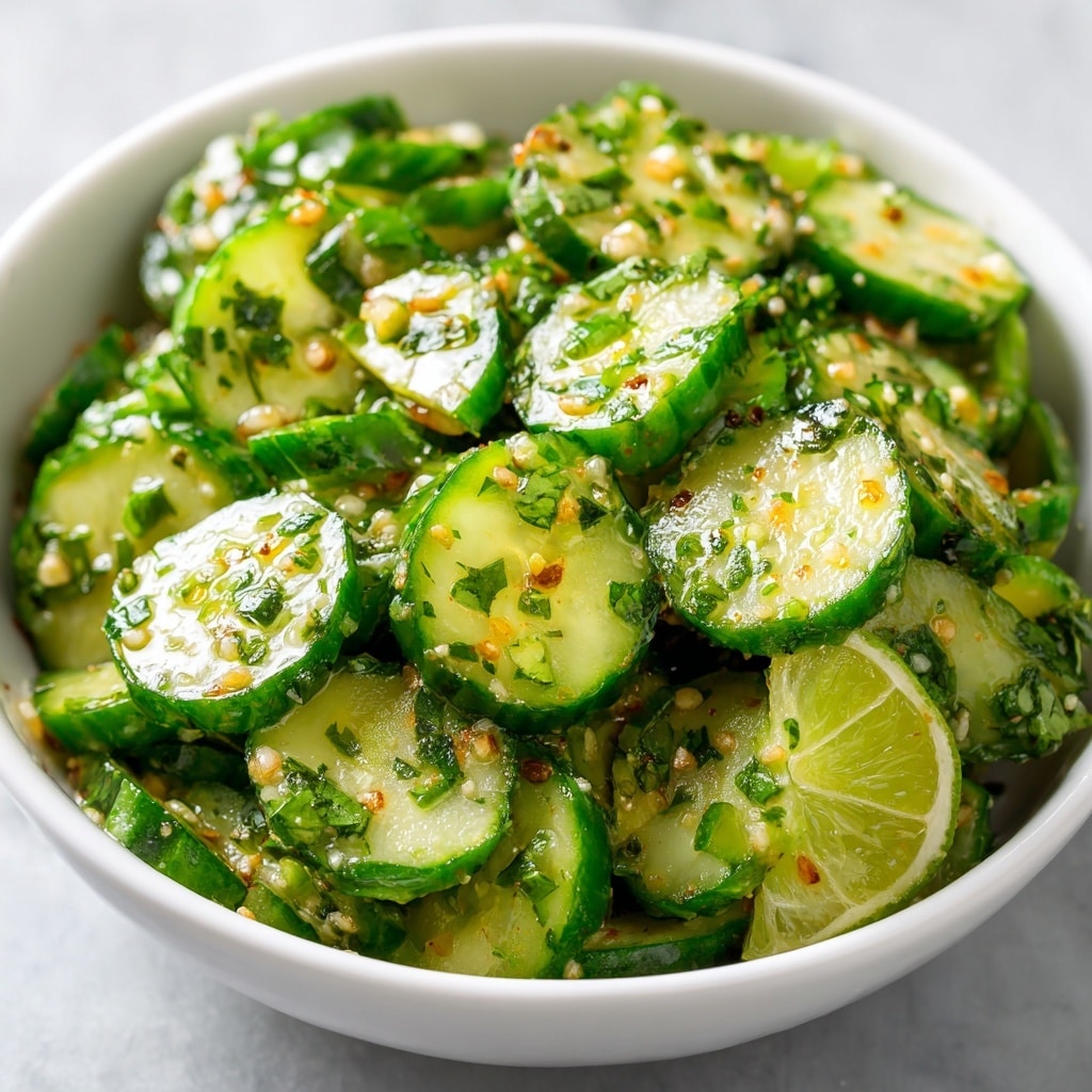 Jalapeno Popper Cucumber Salad Recipe - Recipe Image