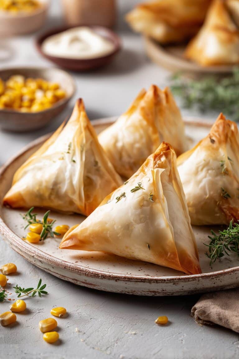 Cranberry and Brie Filo Crackers Recipe