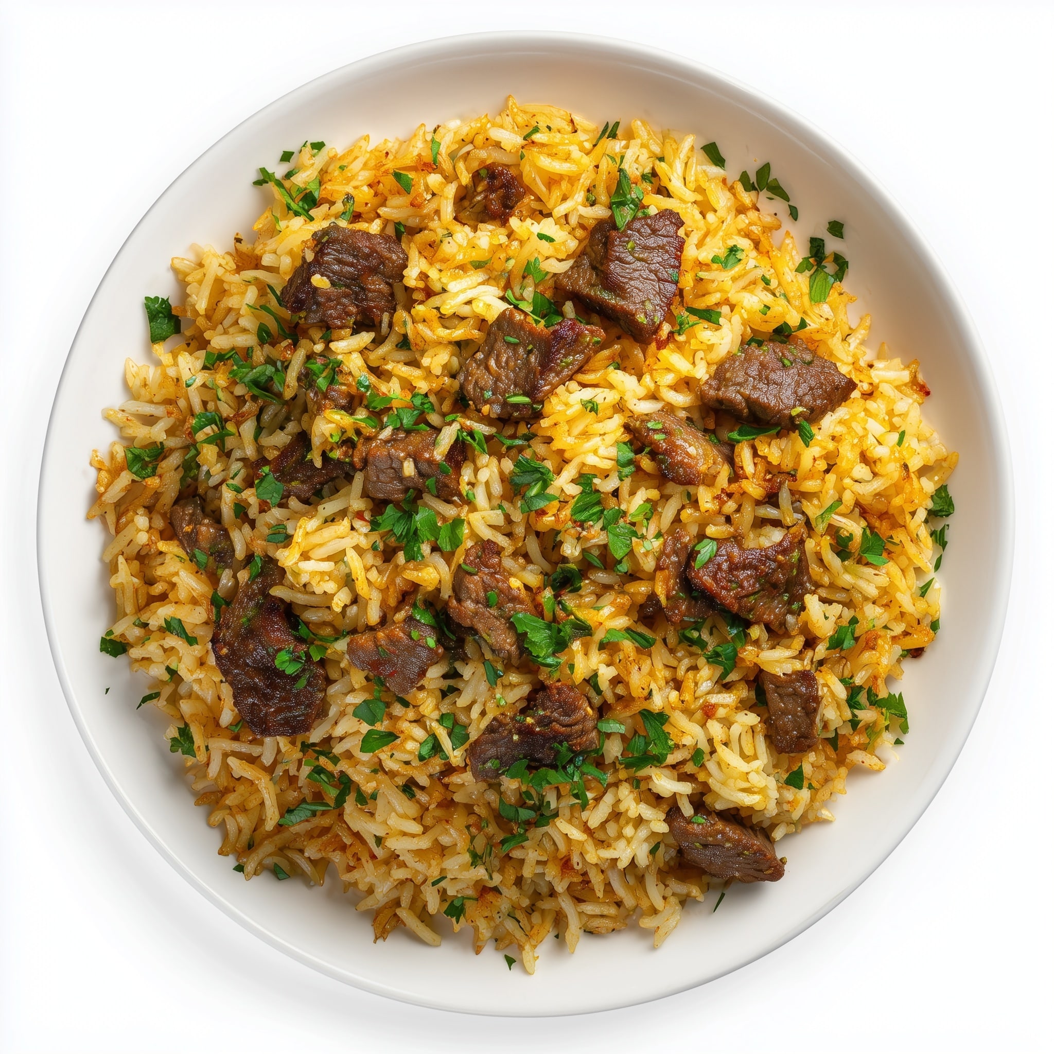 Creamy Steak Queso Rice Recipe - Recipe Image